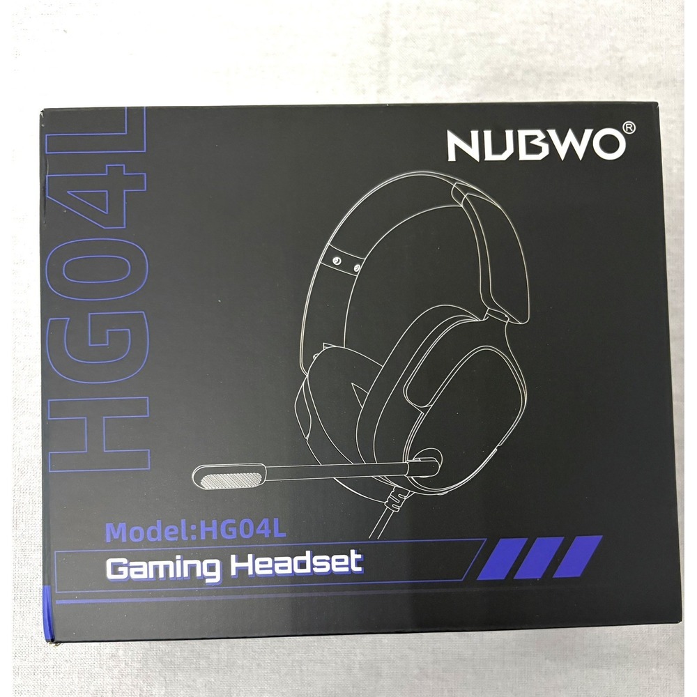 NUBWO Gaming Headset with Microphone 3.5mm Wired PS5 PS4 Switch PC Xbox